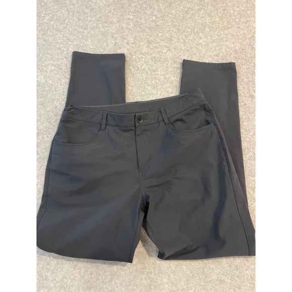 Vuori Other - Vuori Meta Pant Charcoal Gray Performance Stretch Trousers Mens Size S V430